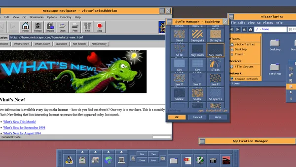 Preview of Debian Time Capsule